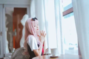 桜桃喵《藤原千花》主题写真：48张全套美图