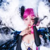 桜桃喵《天鹅之梦》主题写真：12张全套美图