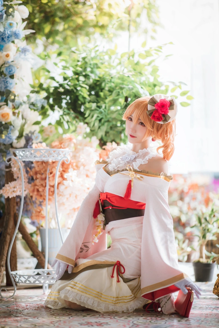 瓜希酱《黎塞留 和服》主题写真：22张全套美图