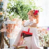 瓜希酱《黎塞留 和服》主题写真：22张全套美图