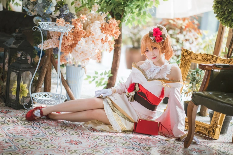 瓜希酱《黎塞留 和服》主题写真：22张全套美图