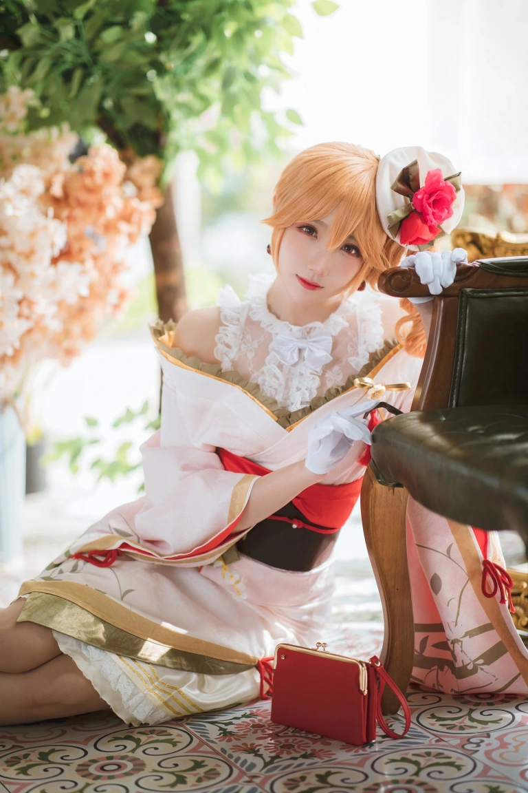 瓜希酱《黎塞留 和服》主题写真：22张全套美图