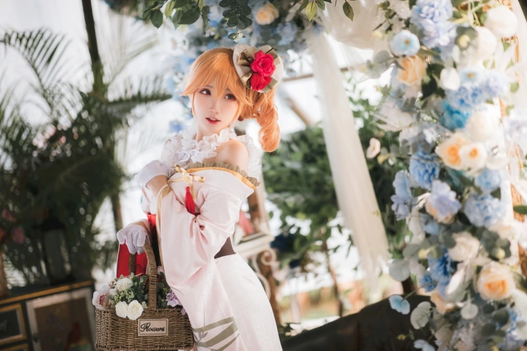 瓜希酱《黎塞留 和服》主题写真：22张全套美图