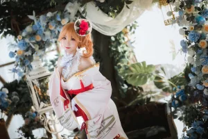 瓜希酱《黎塞留 和服》主题写真：22张全套美图