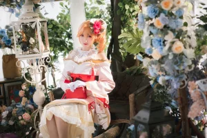 瓜希酱《黎塞留 和服》主题写真：22张全套美图