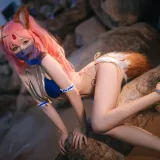 日奈娇(椎名莜)《玉藻前 阿拉伯舞娘》主题写真：37张全套美图
