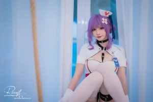 前羽《スノウブレイク禁域降臨医師》主题写真：42张全套美图