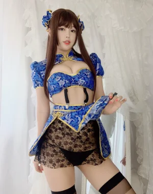 白烨《功夫旗袍》主题写真：50张全套美图，含3个视频