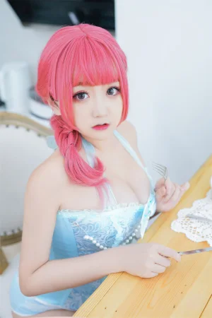 恩田直幸《蓝色束缚》主题写真：55张全套美图