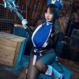浅安安《胜利女神：妮姬 梅登》主题写真：84张全套美图，含1个视频