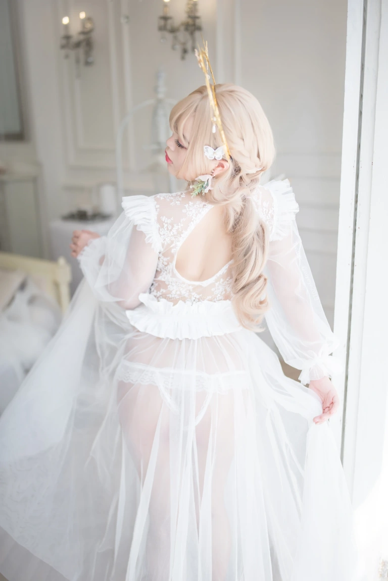 白烨《珍珠花嫁》主题写真：100张全套美图，含3个视频