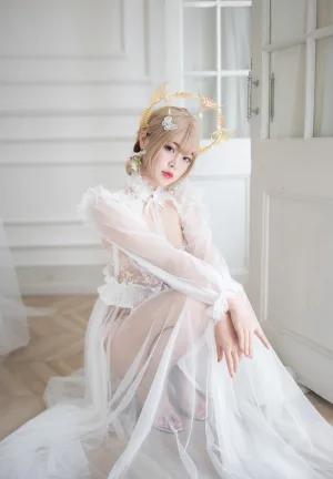 白烨《珍珠花嫁》主题写真：100张全套美图，含3个视频