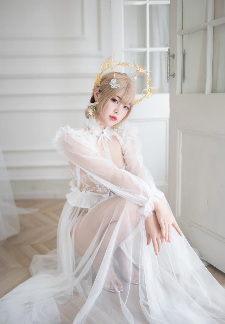 白烨《珍珠花嫁》主题写真：100张全套美图，含3个视频