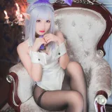 羽生三未《从零开始的异世界生活 艾米莉亚兔女郎》主题写真：22张全套美图