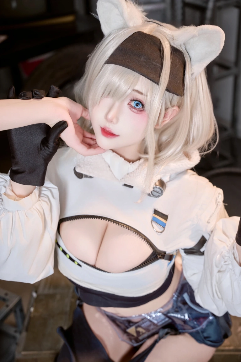 末夜《明日方舟 极光》主题写真：25张全套美图