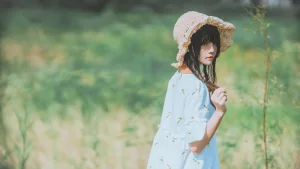 桜桃喵《田野》主题写真：29张全套美图