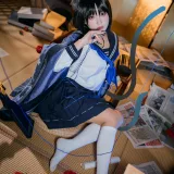 是一只熊仔《桐生桔梗》主题写真：40张全套美图