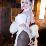 前羽《碧蓝航线 德雷克》主题写真：41张全套美图