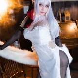 前羽《碧蓝航线 德雷克》主题写真：41张全套美图