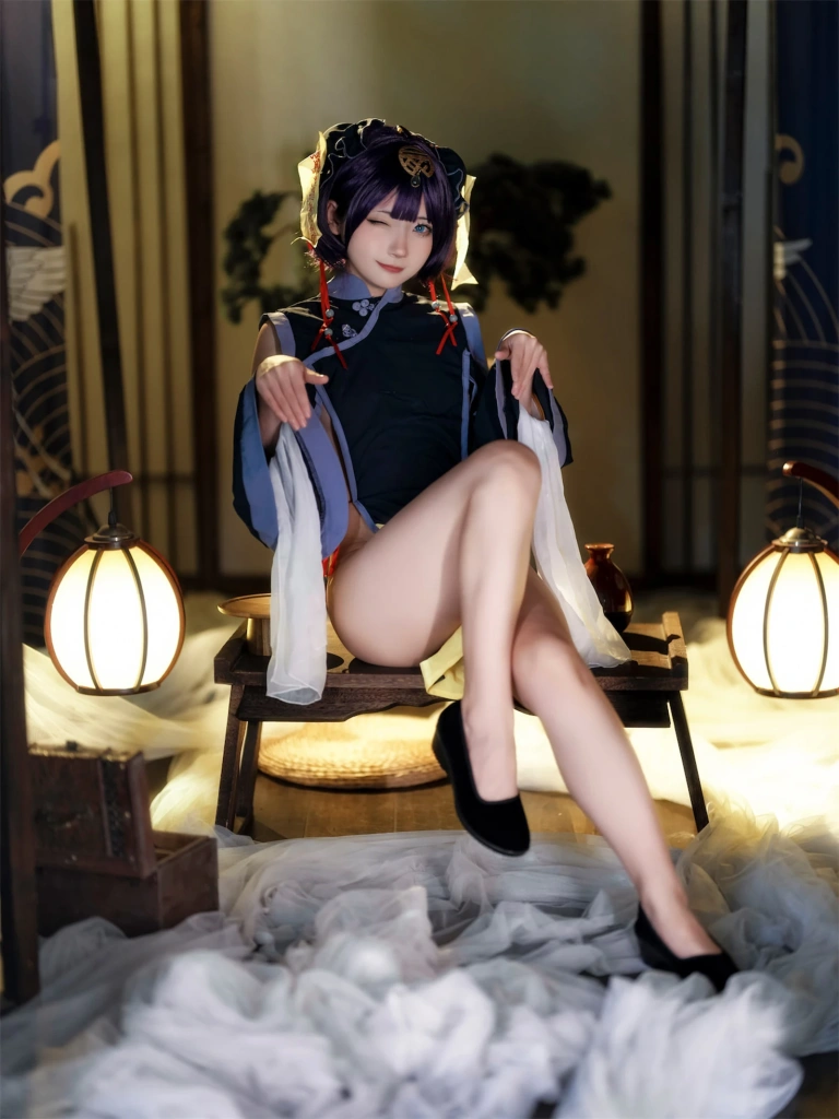 是三不是世《小僵尸》主题写真：50张全套美图
