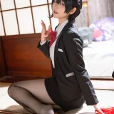 屿鱼《蔚蓝档案 春日椿 导游》主题写真：55张全套美图