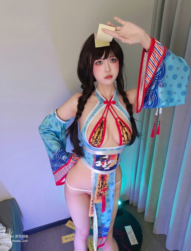 麻薯好吃《万圣节小僵尸》主题写真：66张全套美图
