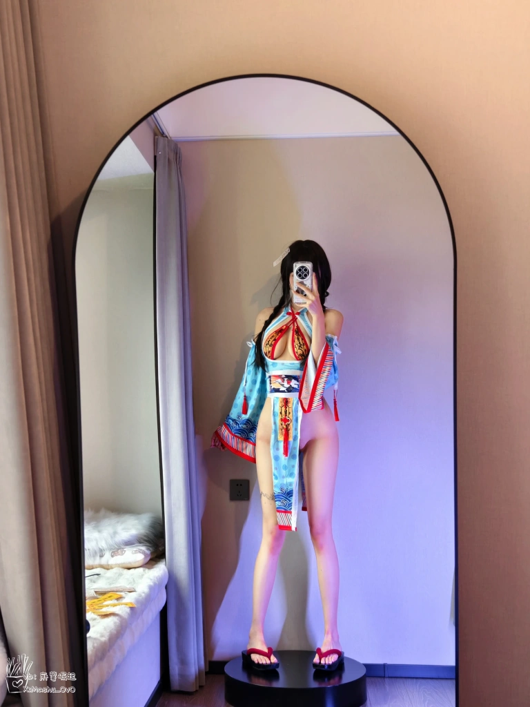麻薯好吃《万圣节小僵尸》主题写真：66张全套美图