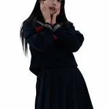 清水凪《後輩ちゃんの制服》主题写真：92张全套美图