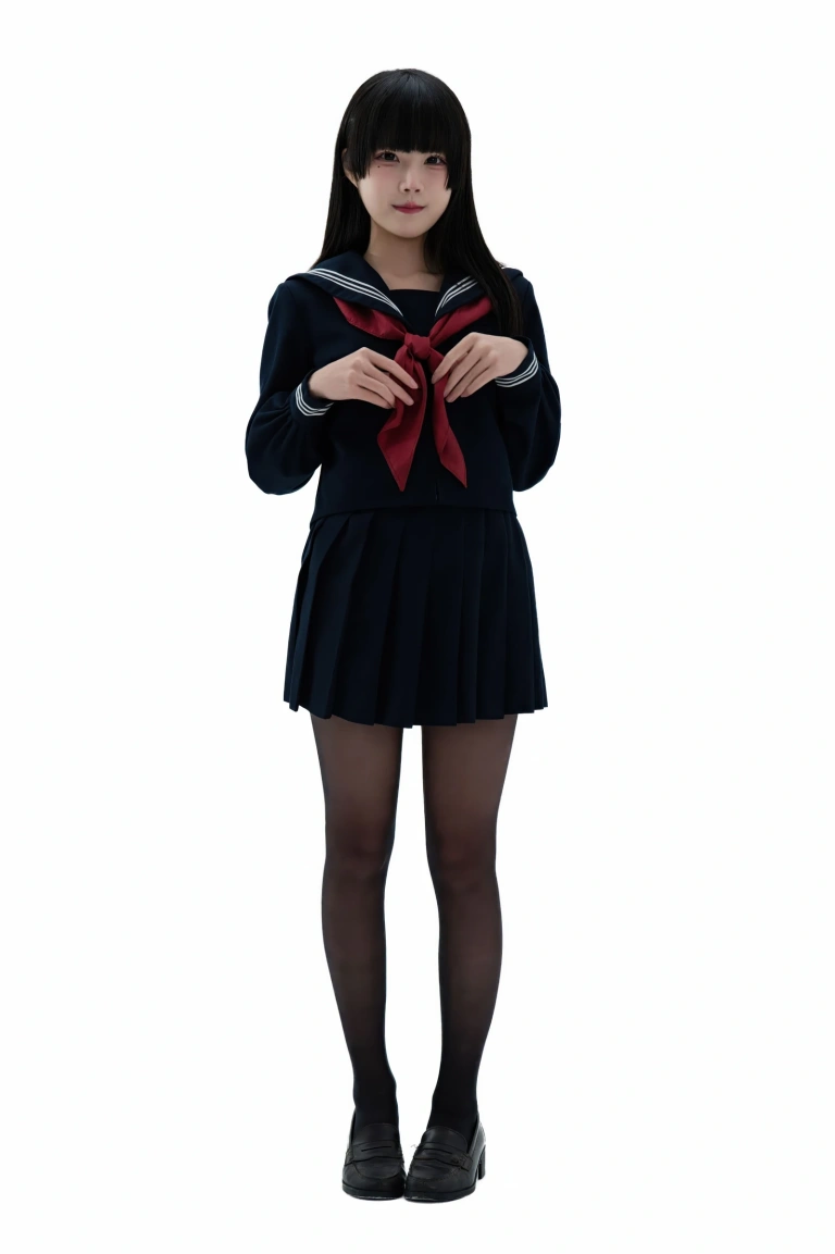 清水凪《後輩ちゃんの制服》主题写真：92张全套美图