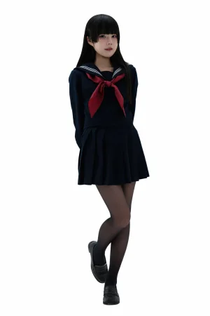 清水凪《後輩ちゃんの制服》主题写真：92张全套美图
