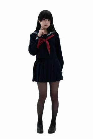 清水凪《後輩ちゃんの制服》主题写真：92张全套美图