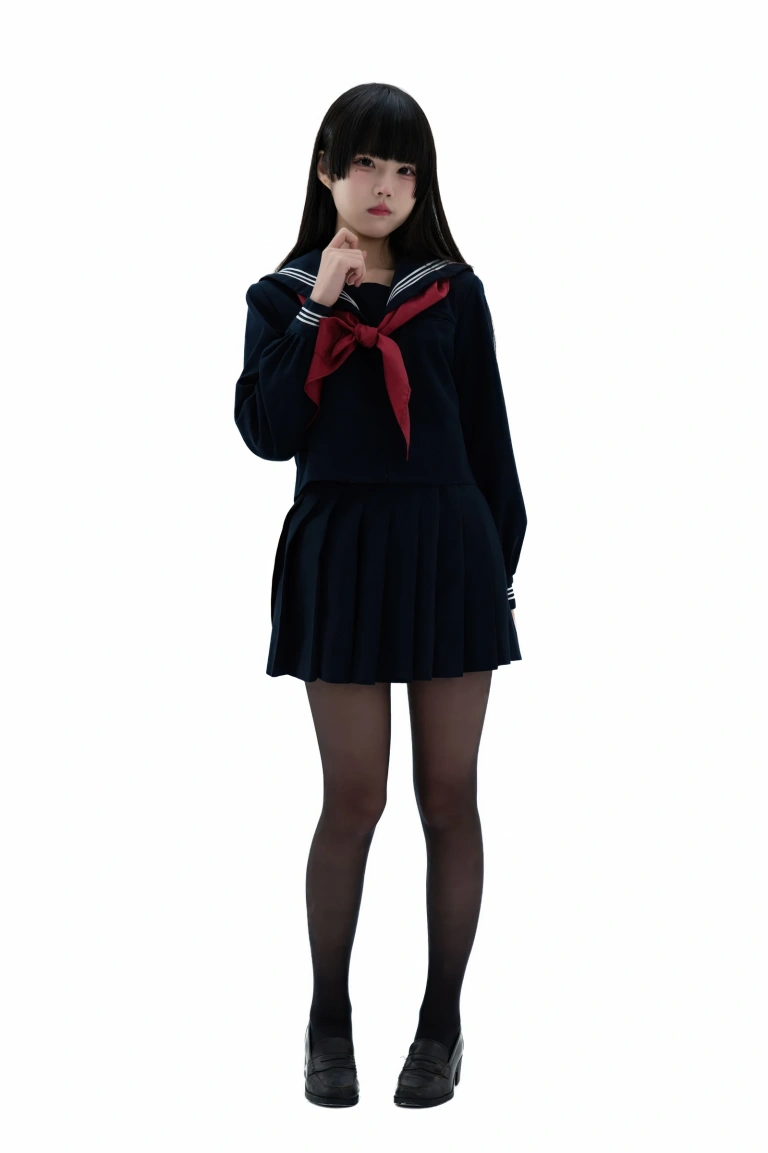 清水凪《後輩ちゃんの制服》主题写真：92张全套美图