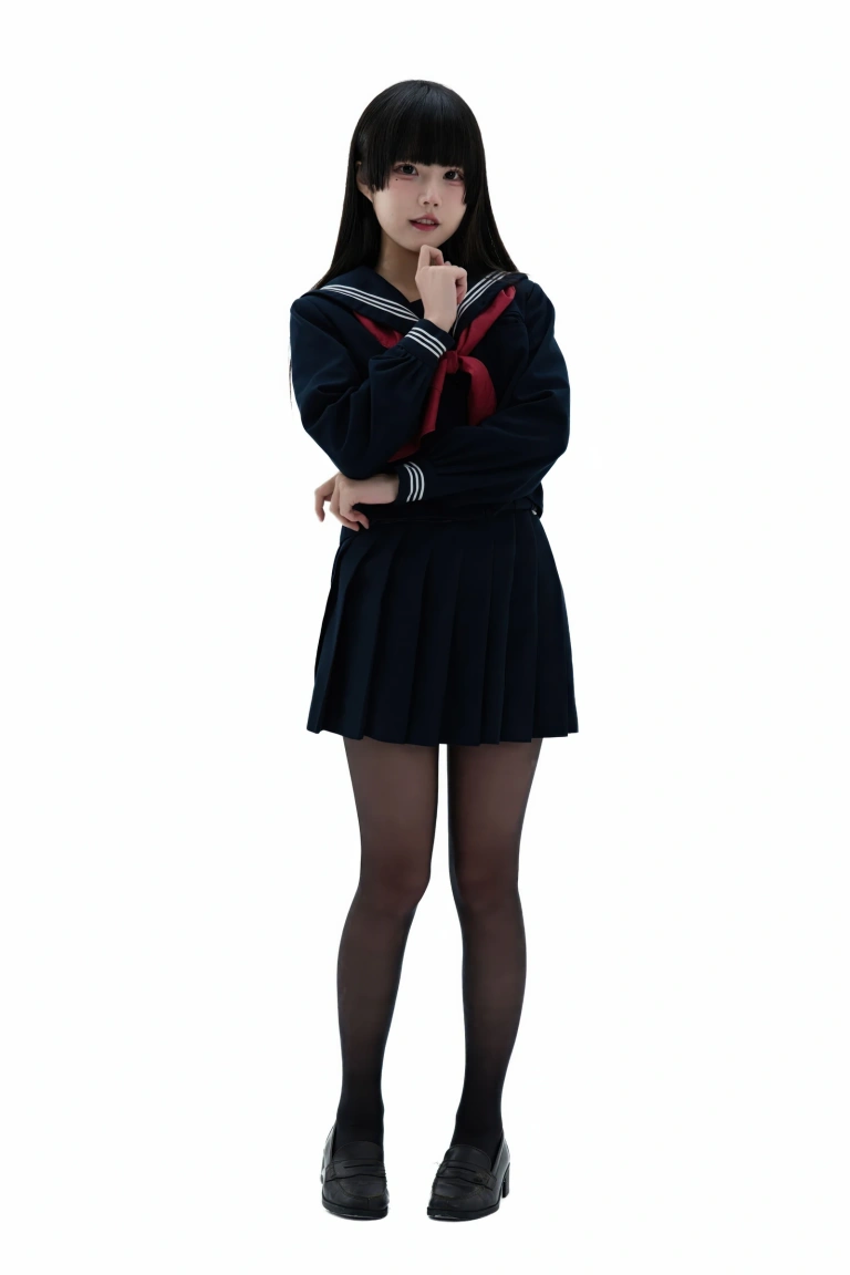 清水凪《後輩ちゃんの制服》主题写真：92张全套美图