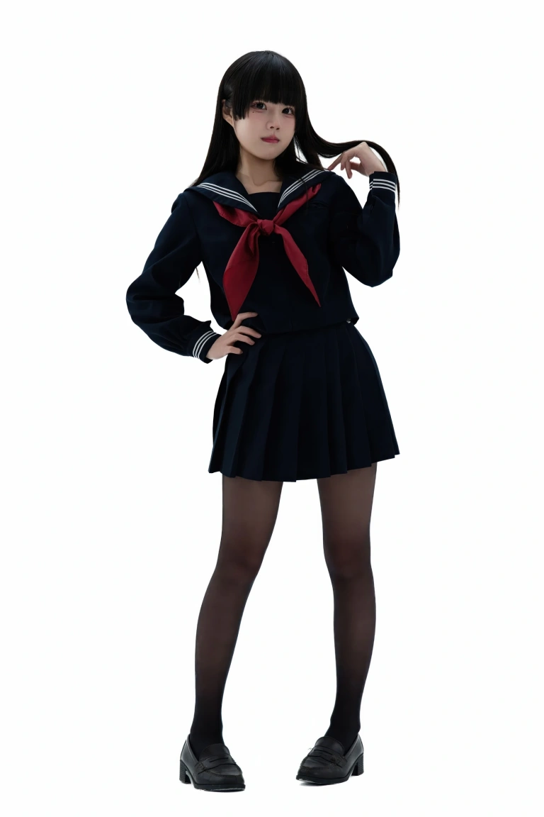 清水凪《後輩ちゃんの制服》主题写真：92张全套美图