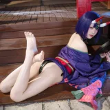 九柒喵《FGO 酒吞童子原皮》主题写真：92张全套美图