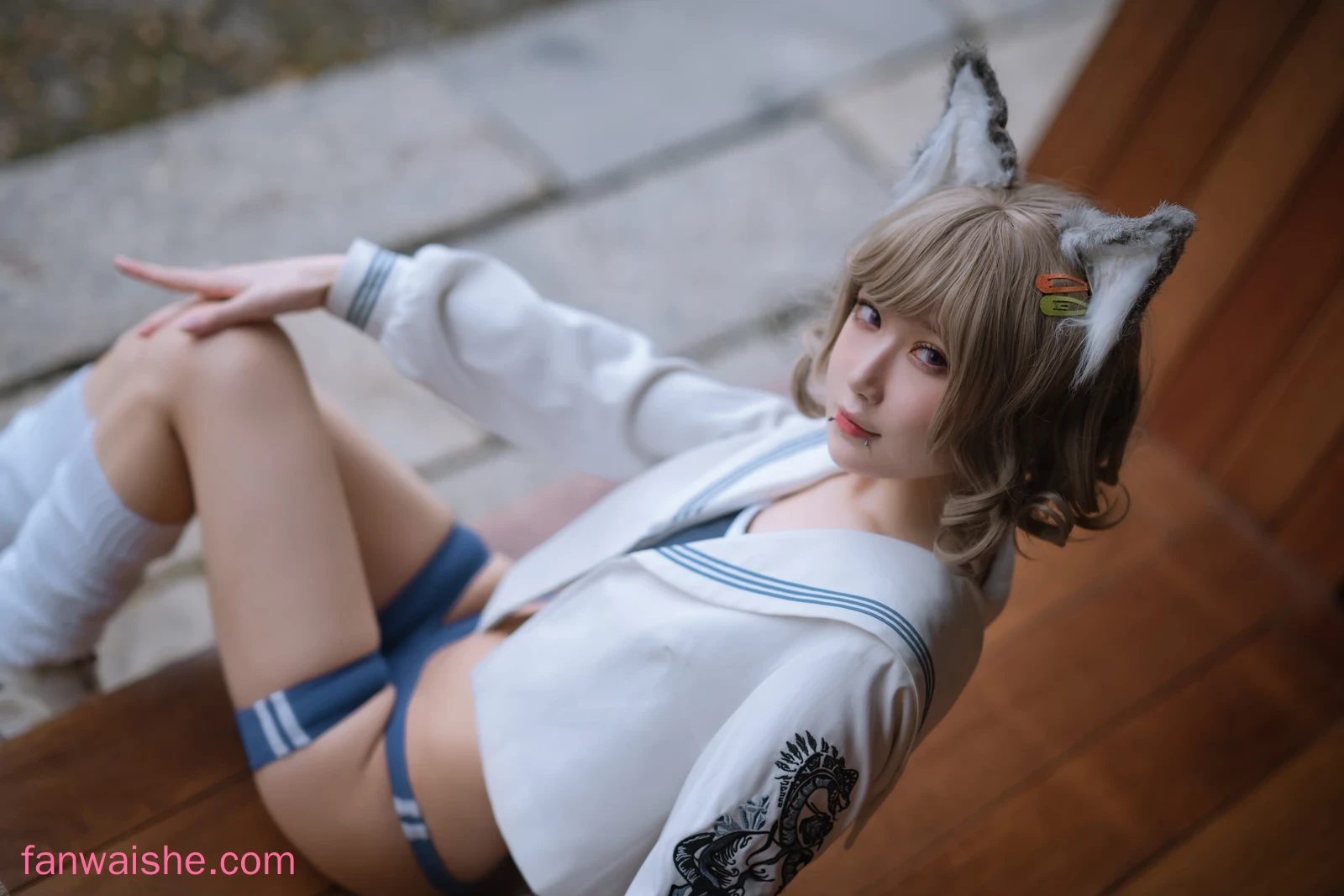 阿包也是兔娘 阿包也是兔娘 NO.029 - X型体操服