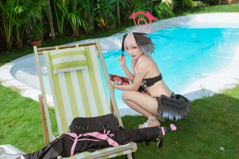是一只熊仔《下江小春》主题写真：100张全套美图