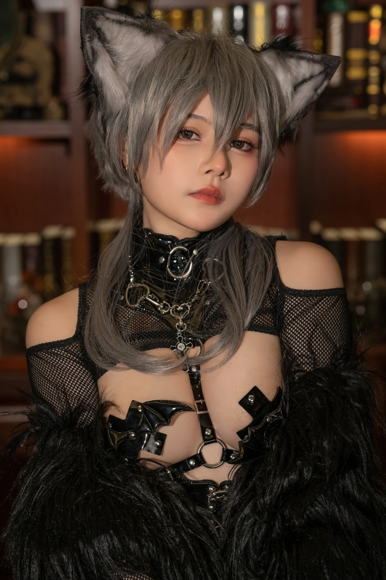 七月喵子《幻想兽娘集月食 克丝古》主题写真：18张全套美图