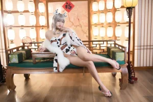 白烨《色牛牛 2021新年贺图》主题写真：103张全套美图