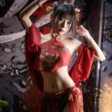 香草喵露露《2022春节贺图》主题写真：61张全套美图，含1个视频