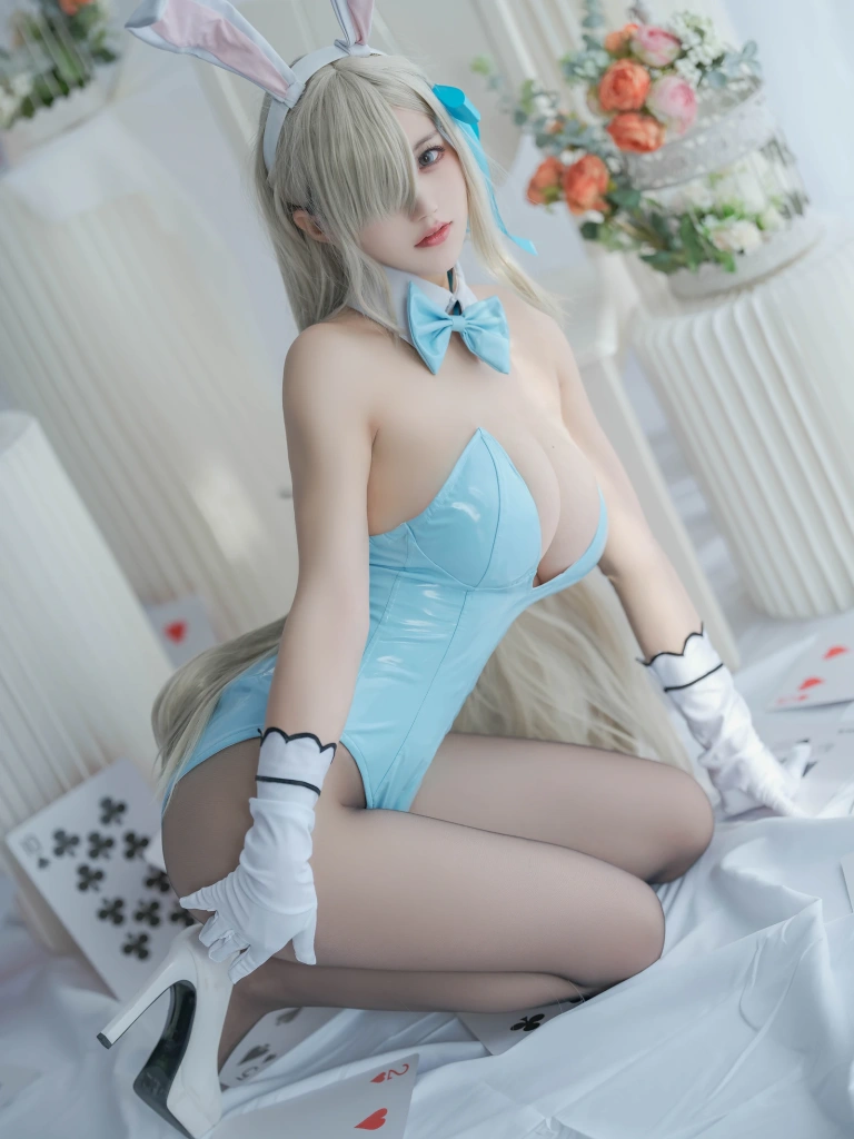 小仓千代《明日奈 兔女郎》主题写真：22张全套美图