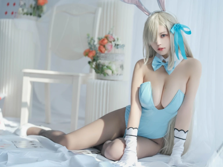 小仓千代《明日奈 兔女郎》主题写真：22张全套美图
