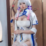 西园寺南歌《碧蓝航线 光辉旗袍》主题写真：24张全套美图