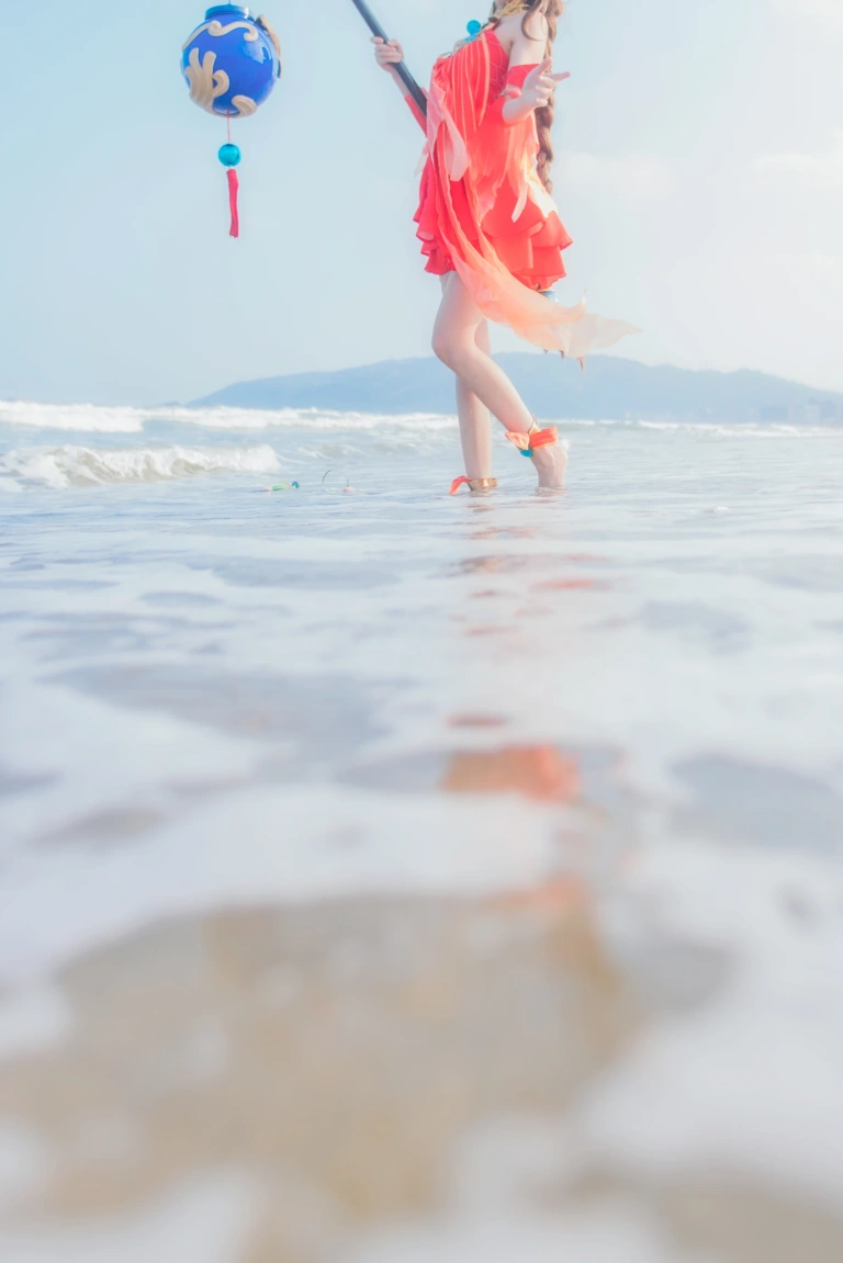 桜桃喵《王者荣耀 大乔》主题写真：27张全套美图