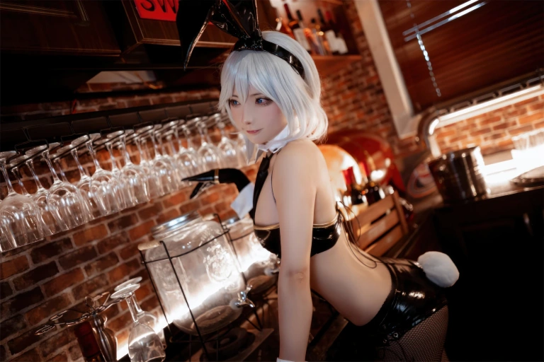 是三不是世《华盛顿兔女郎》主题写真：37张全套美图