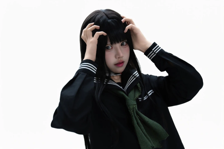 清水凪《白夜凛音》主题写真：71张全套美图