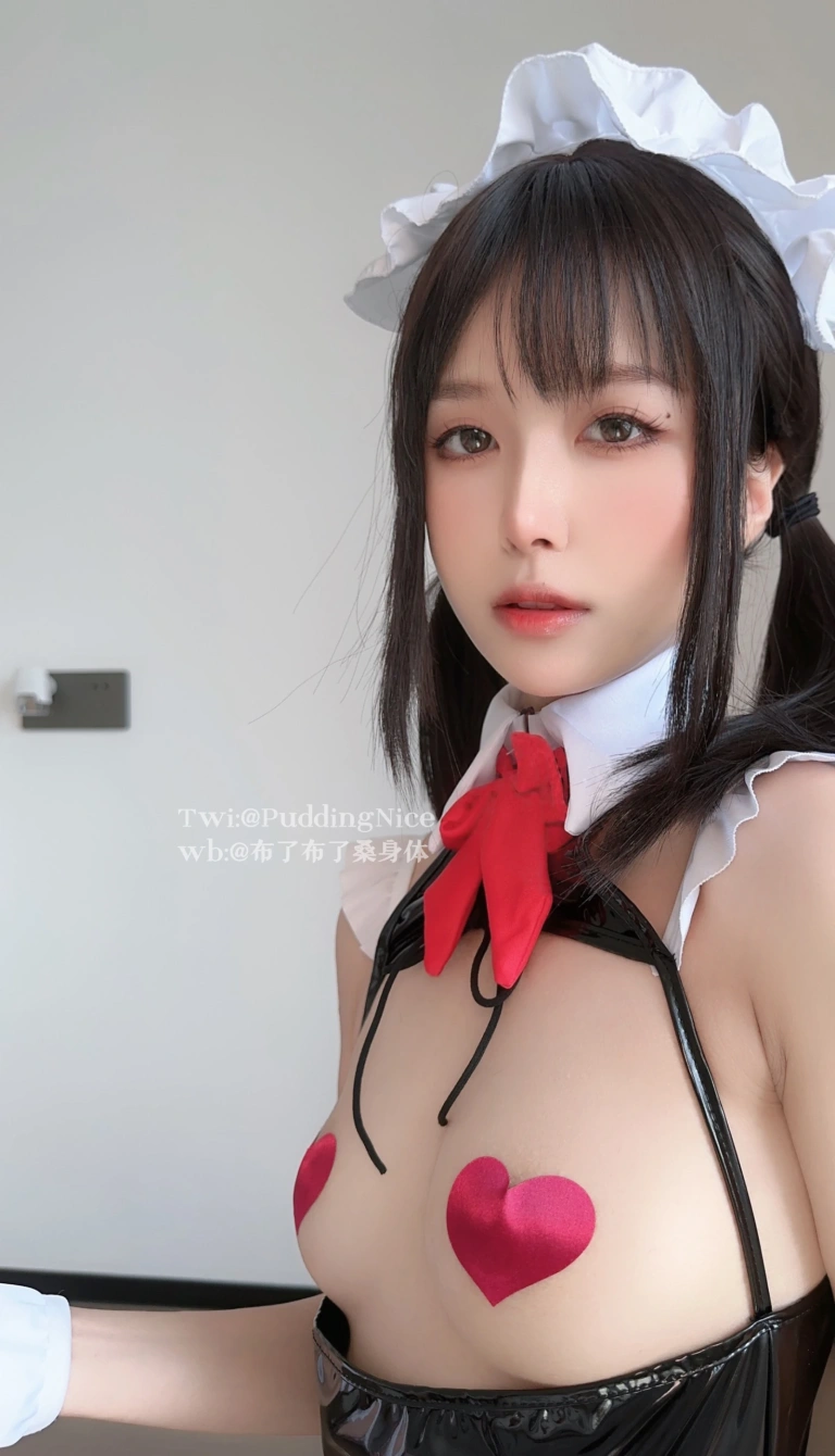 布丁大法《布丁大法 爱心女仆》主题写真：121张全套美图，含1个视频