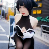 焖焖碳《高雄赛车娘》主题写真：23张全套美图