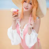 瓜希酱《黎塞留 泳装》主题写真：32张全套美图