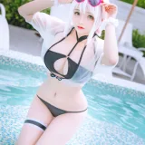 日奈娇(椎名莜)《天狼星泳装》主题写真：44张全套美图